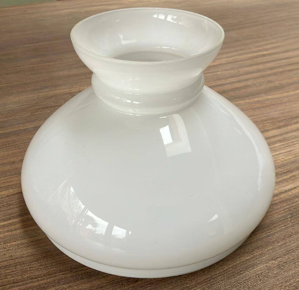 Opaline lampenkap met max doorsnede 24 cm, Ophalen of Verzenden, Zo goed als nieuw