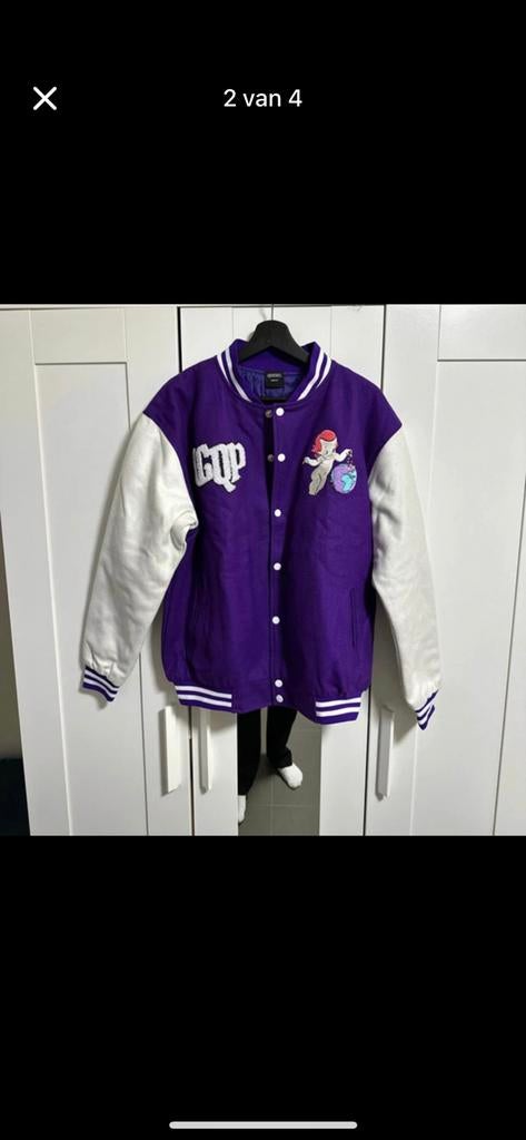 Leuke bomber ., Kleding | Heren, Jassen | Winter, Ophalen, Nieuw, Maat 48/50 (M), Paars