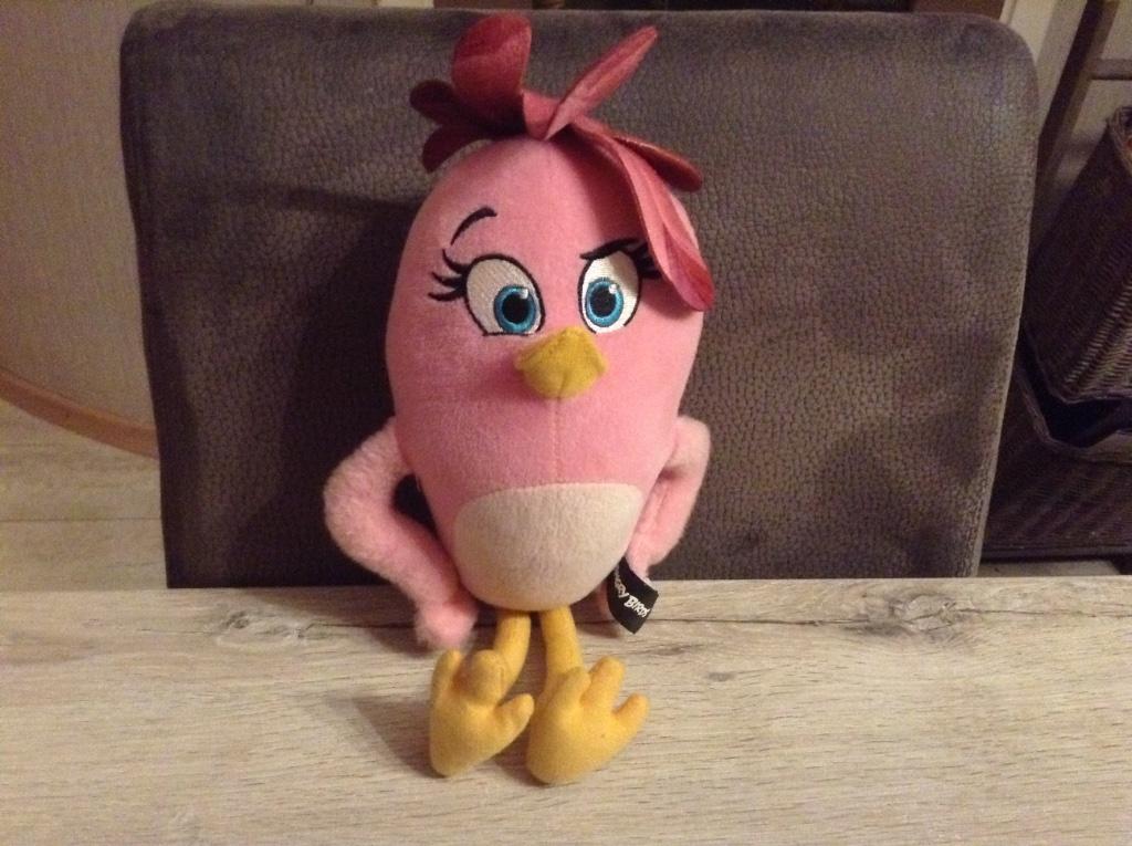 Angry Birds pluche character (28 cm), Ophalen of Verzenden, Zo goed als nieuw, Overige typen