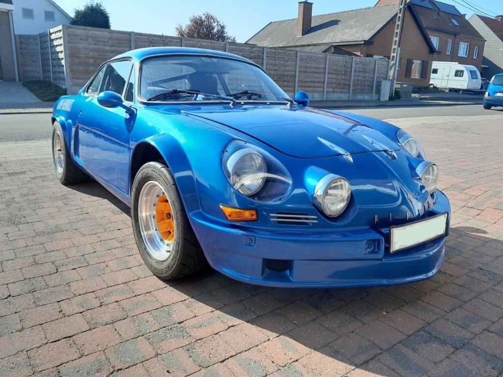 Alpine A110, Auto's, Zwart, 4 cilinders, A110, Blauw