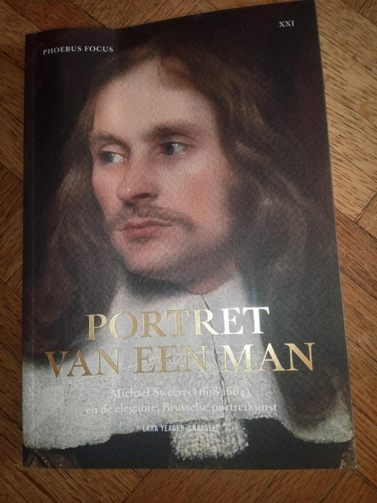 Boek portret van een man Michaël sweerts, Enlèvement ou Envoi, Lara Yeager crasselt