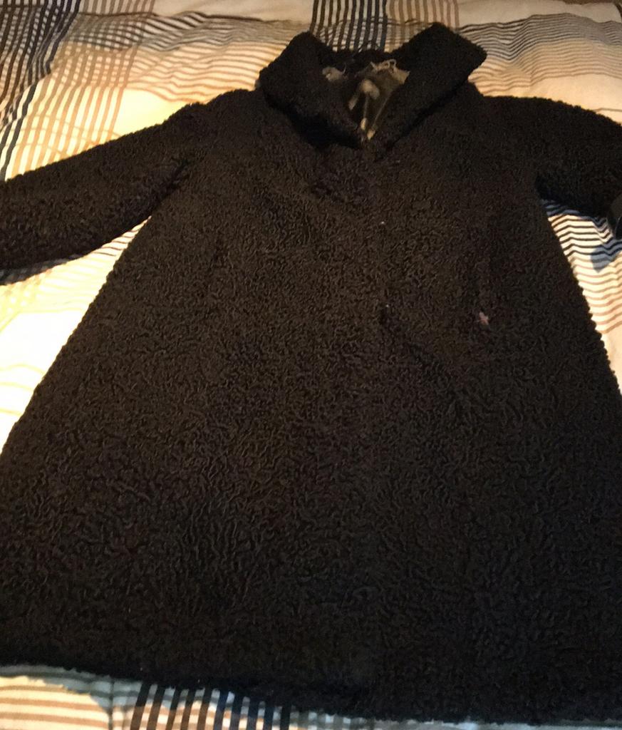 Manteau grande taille Astrakhan, Taille 46/48 (XL) ou plus grande, Marie Louise-Lakenstr.Brx, Enlèvement, Porté