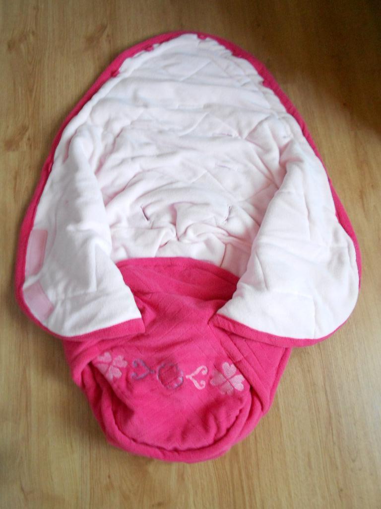 Lodger prachtige voetenzak voor in buggy NIEUWSTAAT roze, Kinderen en Baby's, Ophalen of Verzenden, Zo goed als nieuw, Voetenzak