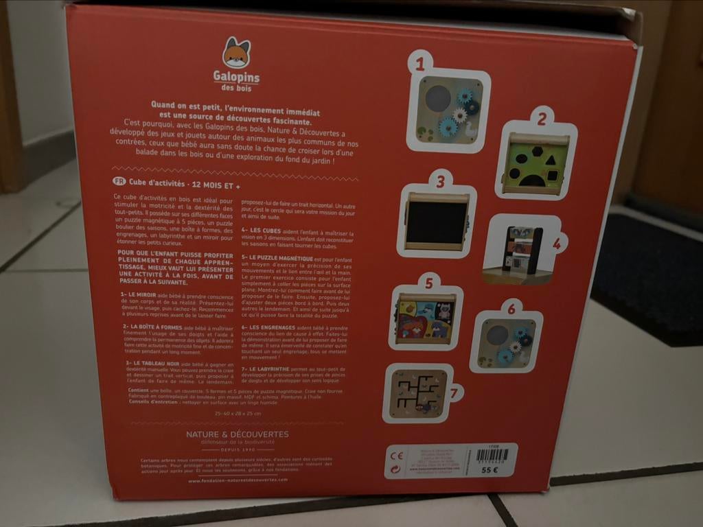 St-Nicolas!Cube d’activités Nature & Découvertes -comme neuf, Ophalen, Zo goed als nieuw, Overige typen