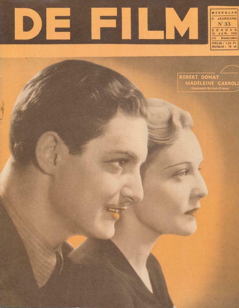 De Film (weekblad, jaargang 9, n° 33, 1936, Patria), Enlèvement ou Envoi