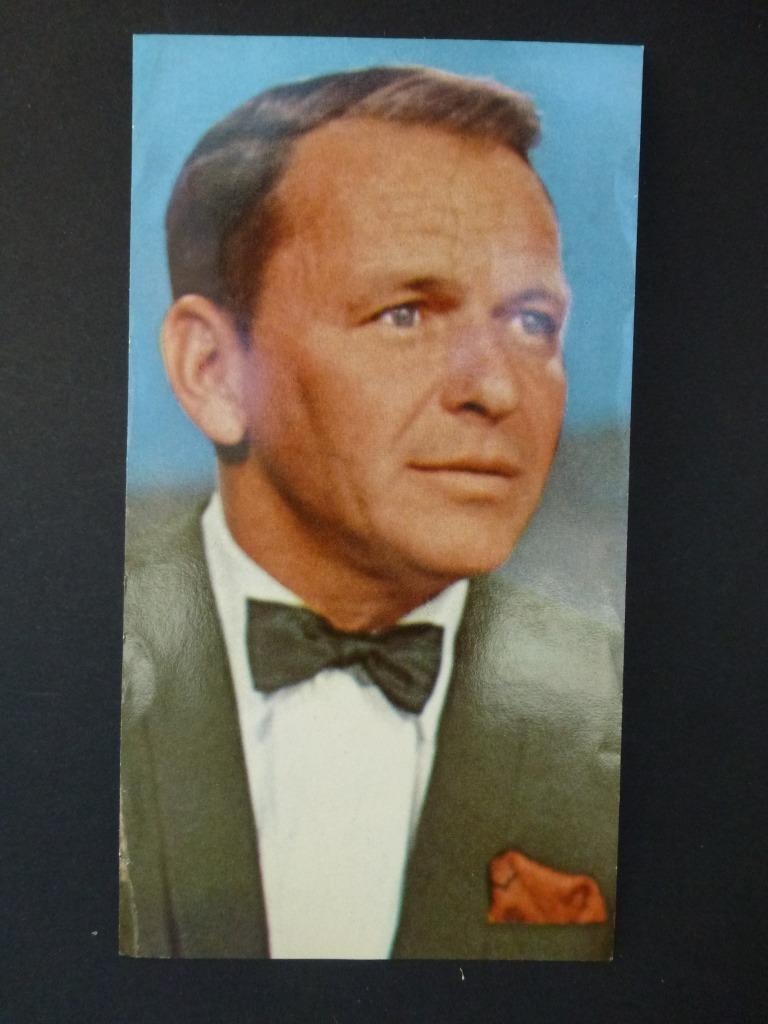 oud prentje postkaart 6 - Frank Sinatra Victoria, 1960 tot 1980, Verzenden, Foto, Nieuw