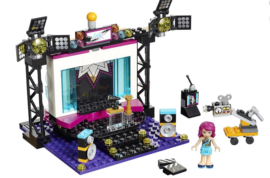 LEGO Friends Pop Star TV Studio 41117, Ophalen of Verzenden, Gebruikt, Complete set, Lego