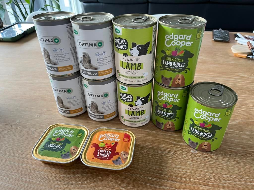 Voeding hond blik tht 2027, Ophalen of Verzenden, Hond