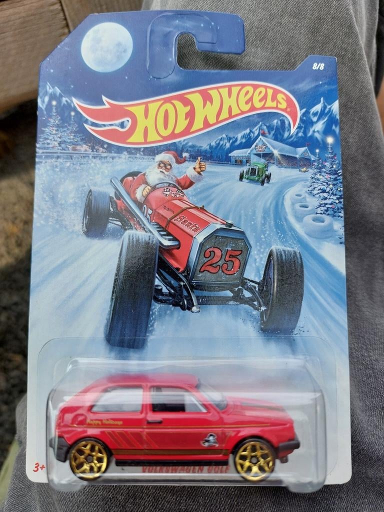 hot wheels holiday hot rods volkswagen golf 2, Enlèvement ou Envoi, Neuf