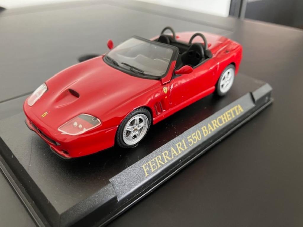 Ferrari 550 Barchetta Pininfarina 2000 1/43, Hobby en Vrije tijd, Modelauto's | 1:43, Zo goed als nieuw, Auto, Overige merken