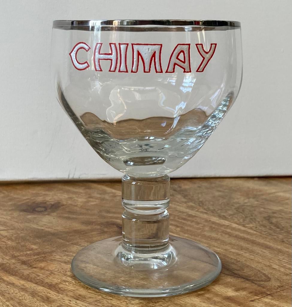 Chimay glas oud, Ophalen of Verzenden, Zo goed als nieuw