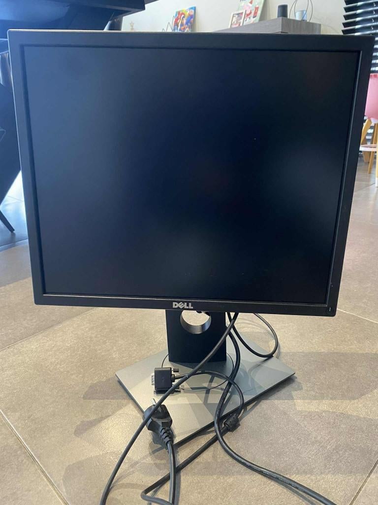 Dell monitor P1917S 19inch zwart, HD, Comme neuf, 60 Hz ou moins, Enlèvement