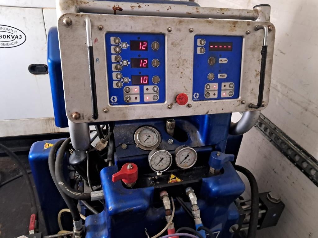 Spuit pur machine met alle toeberen en vracht vagen Man tgl, Enlèvement, Utilisé