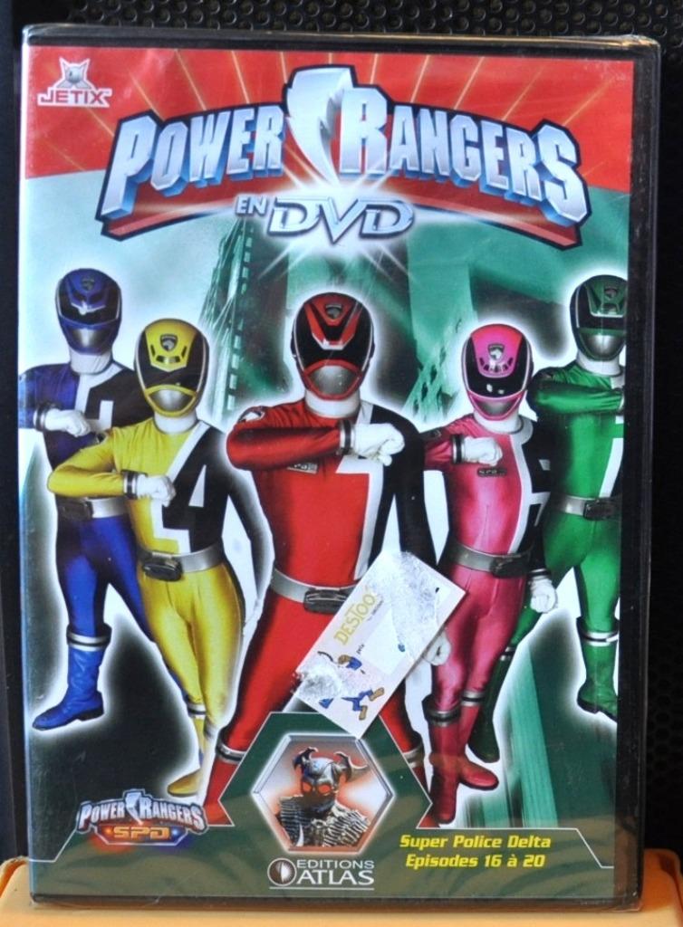 dvd neuf power rangers police delta episode de 16/20 (x20343, Cd's en Dvd's, Ophalen of Verzenden