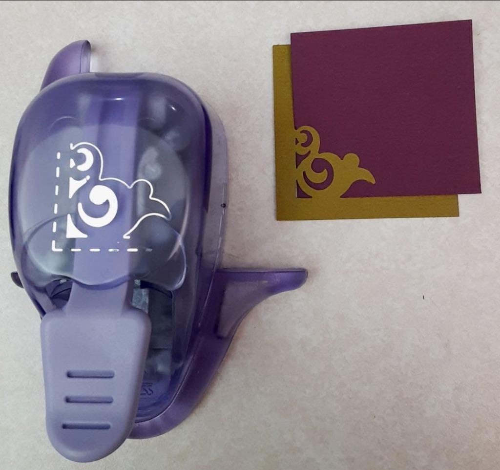 Hoekpons met uitsparing - Ek Success, Hobby & Loisirs créatifs, Enlèvement ou Envoi, Comme neuf, Autres types, Autres marques