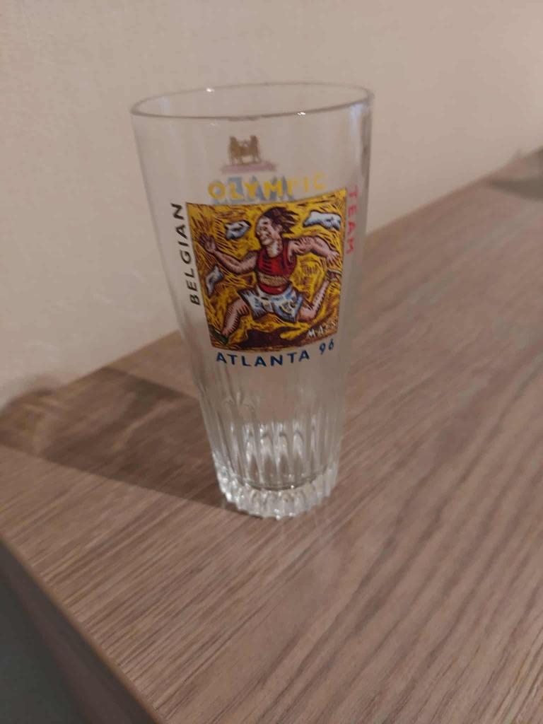 Bierglas : Maes Pils / O.S. Atlanta 1996, Envoi, Comme neuf, Verre à bière