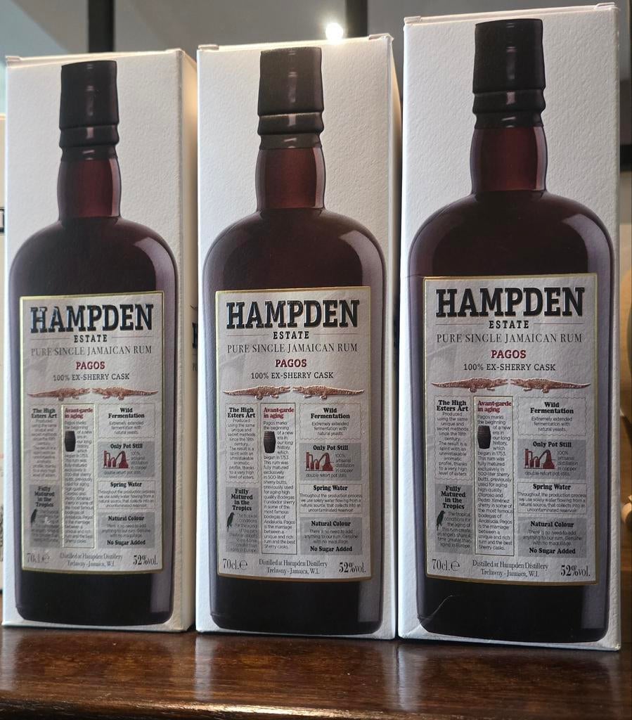 Hampden Pagos rum rhum ron, Collections, Vins, Enlèvement ou Envoi, Neuf