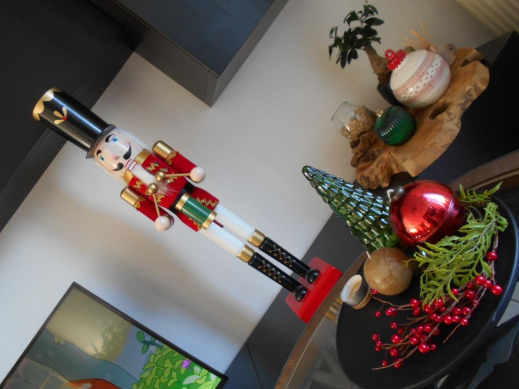 NOEL ...neuf...grand casse noisette ...90cm, Enlèvement, Neuf, Décoration