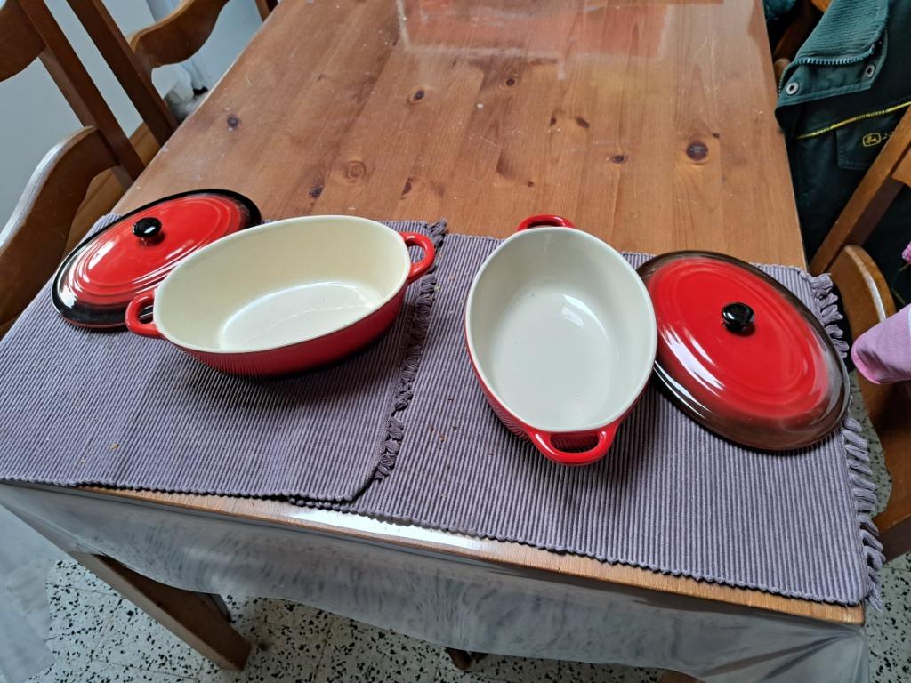 plats en fonte terre cuite, Enlèvement, Comme neuf, Fonte, Autres types