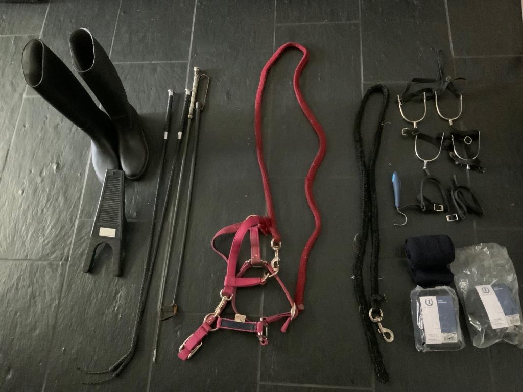 Rijlaarzen en benodigdheden, Dieren en Toebehoren, Ophalen, Gebruikt, Schoeisel