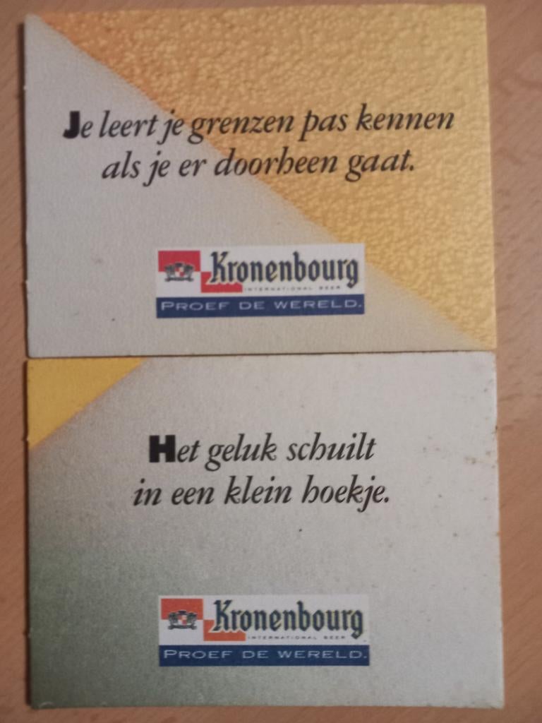 Bierviltjes Kronenbourg (139), Verzamelen, Ophalen of Verzenden