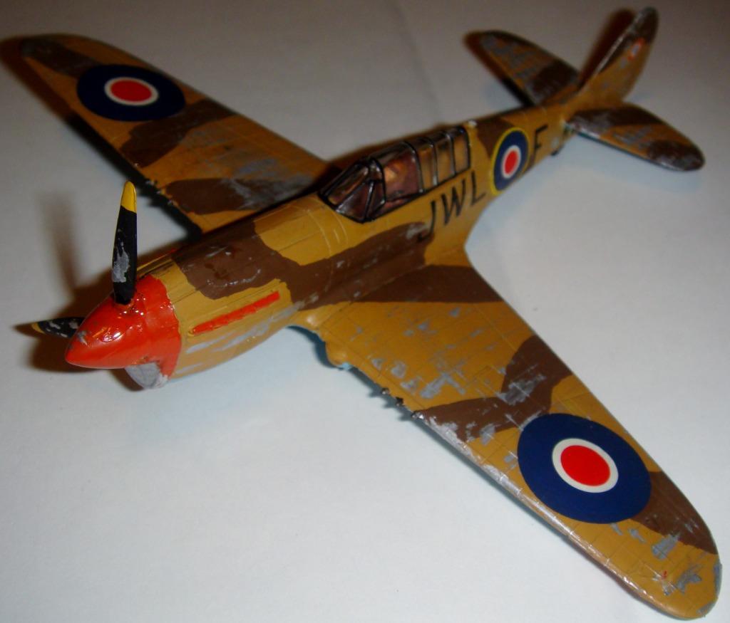 Maquette de Curtiss P-40 Tomahawk Mk I au 1/72, Ophalen, 1:72 tot 1:144, Vliegtuig