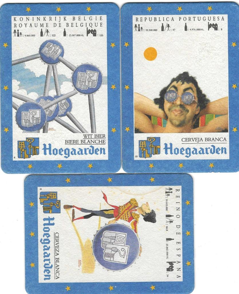 bierviltjes 6st Hoegaarden, Envoi