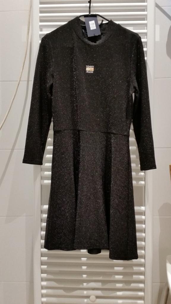 Jurk Tommy Hilfiger - Maat M, Kleding | Dames, Maat 38/40 (M), Tommy hilfiger, Zwart, Nieuw