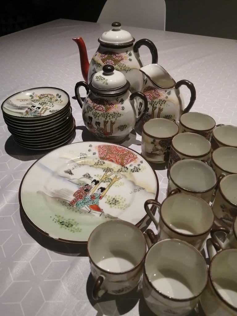 Chinees porseleinen theeservies, Antiek en Kunst, Ophalen of Verzenden