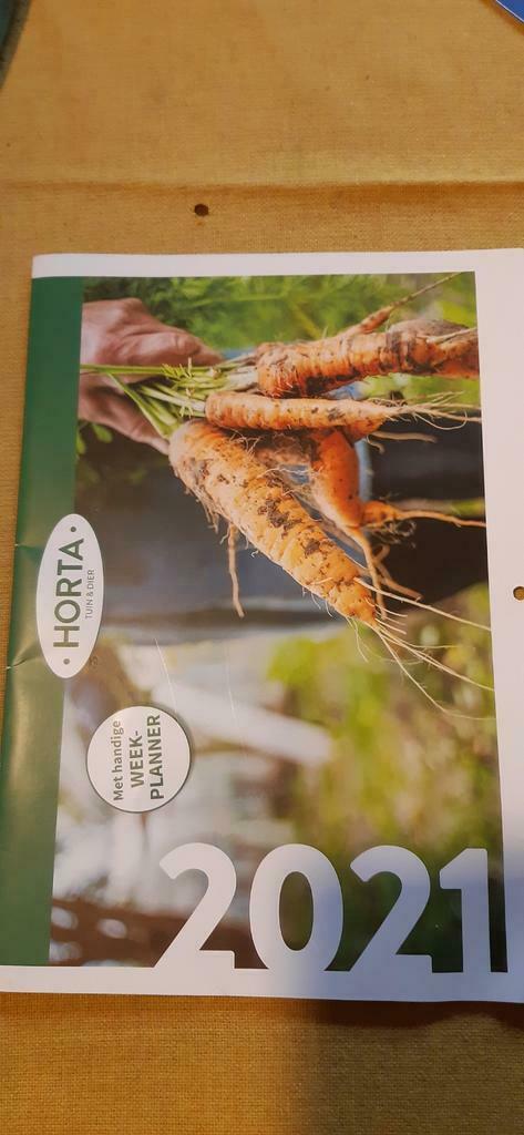 Horta, jardin et animal, calendrier 2021, Enlèvement ou Envoi, Neuf