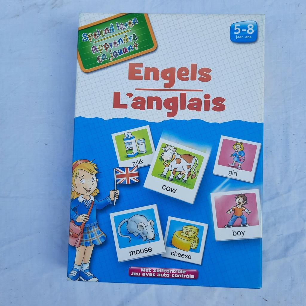 Anglais - apprenez en jouant, Enlèvement ou Envoi, Comme neuf, Langue et Lecture