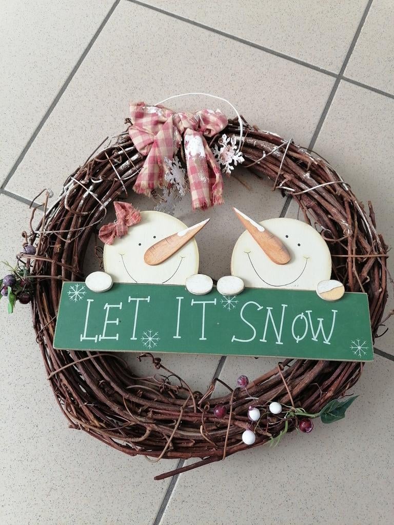 Decoratie krans winter, Ophalen of Verzenden