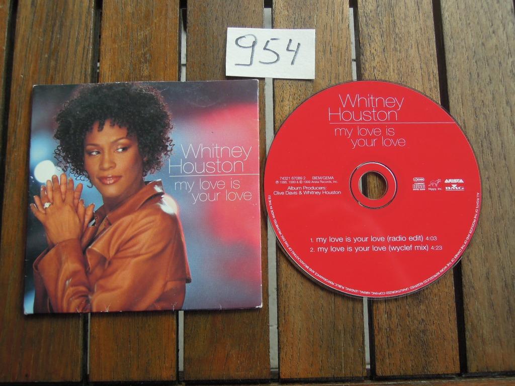 CD My love is yout love  Whitney Houston, Ophalen of Verzenden, Gebruikt