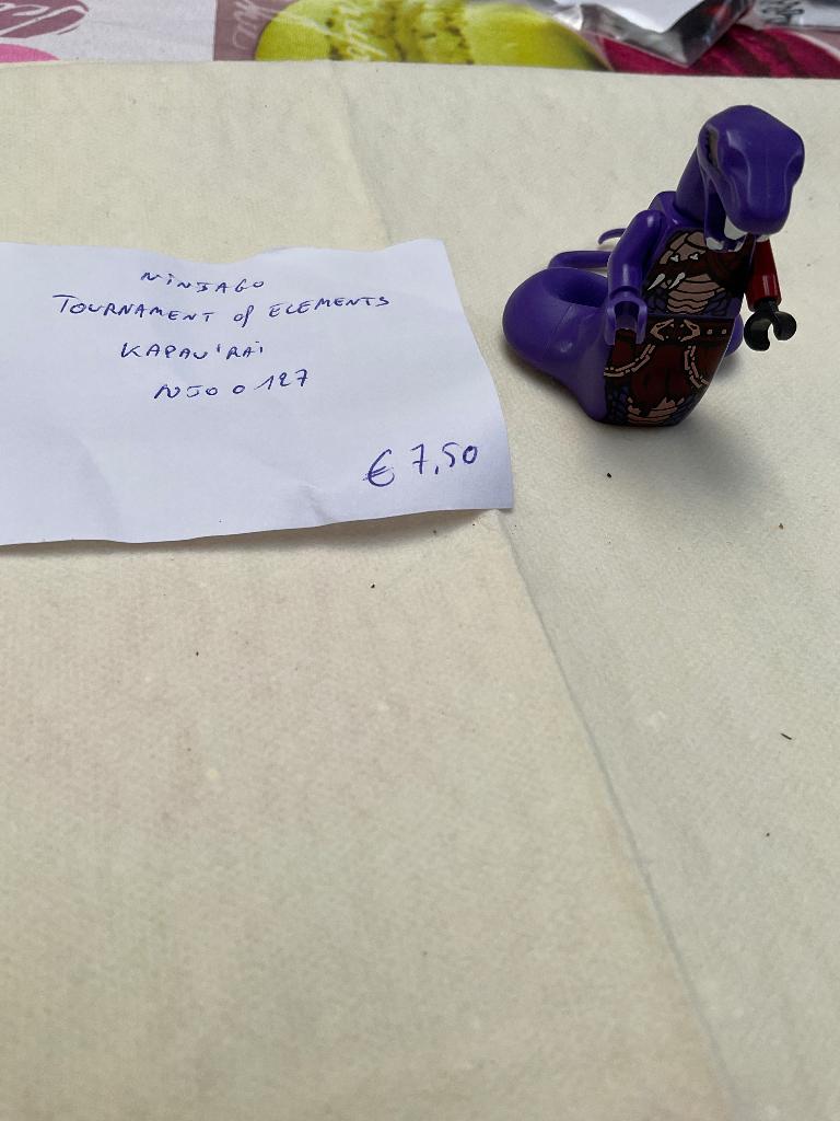 Lego Ninjago minifig njo0127 Kapau'rai, Enlèvement ou Envoi, Comme neuf, Ensemble complet, Lego