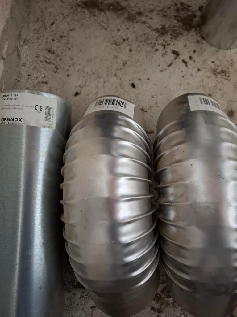 Opsinox schouwbuis en bochten, Doe-het-zelf en Bouw, Ophalen