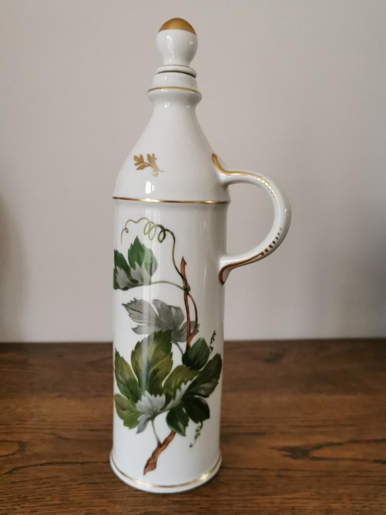 Bouteille en Porcelaine Vintage de VINCENNES, Antiquités & Art, Enlèvement ou Envoi