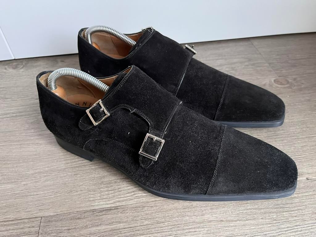 Magnanni herenschoenen maat 41 amper gedragen, Vêtements | Hommes, Chaussures, Enlèvement ou Envoi, Comme neuf, Chaussures à boucles