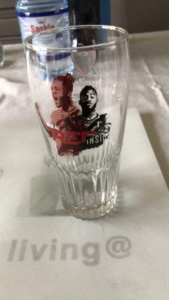 Verre diable rouge Michy Batchaoui, Collections, Enlèvement ou Envoi, Comme neuf