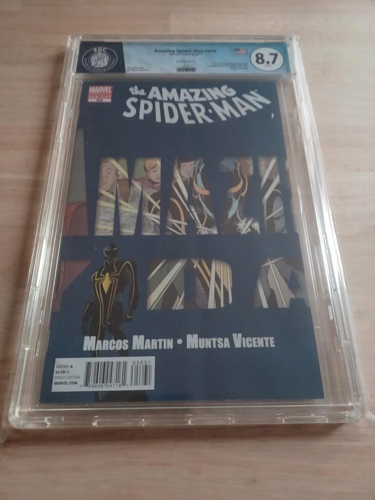 The Amazing Spiderman graded comic 8.7 (2011), Enlèvement ou Envoi, Neuf
