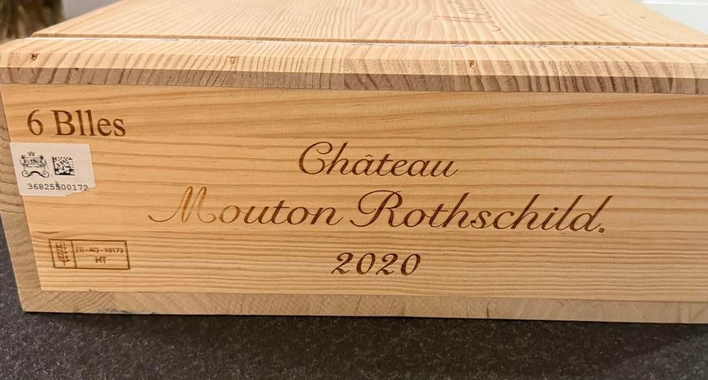 Chateau Mouton Rothschild 2020, Enlèvement, Comme neuf