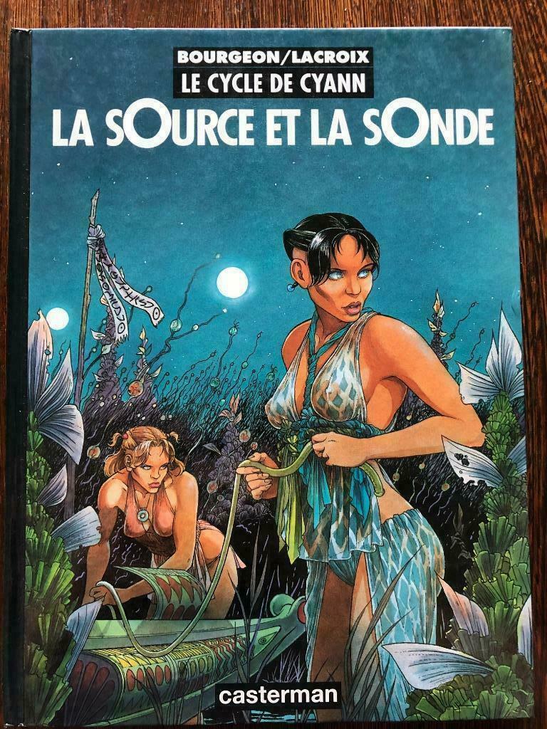 Le Cycle de Cyann : La Source et la Sonde (Bourgeon), Gelezen, Eén stripboek, Ophalen of Verzenden, Bourgeon