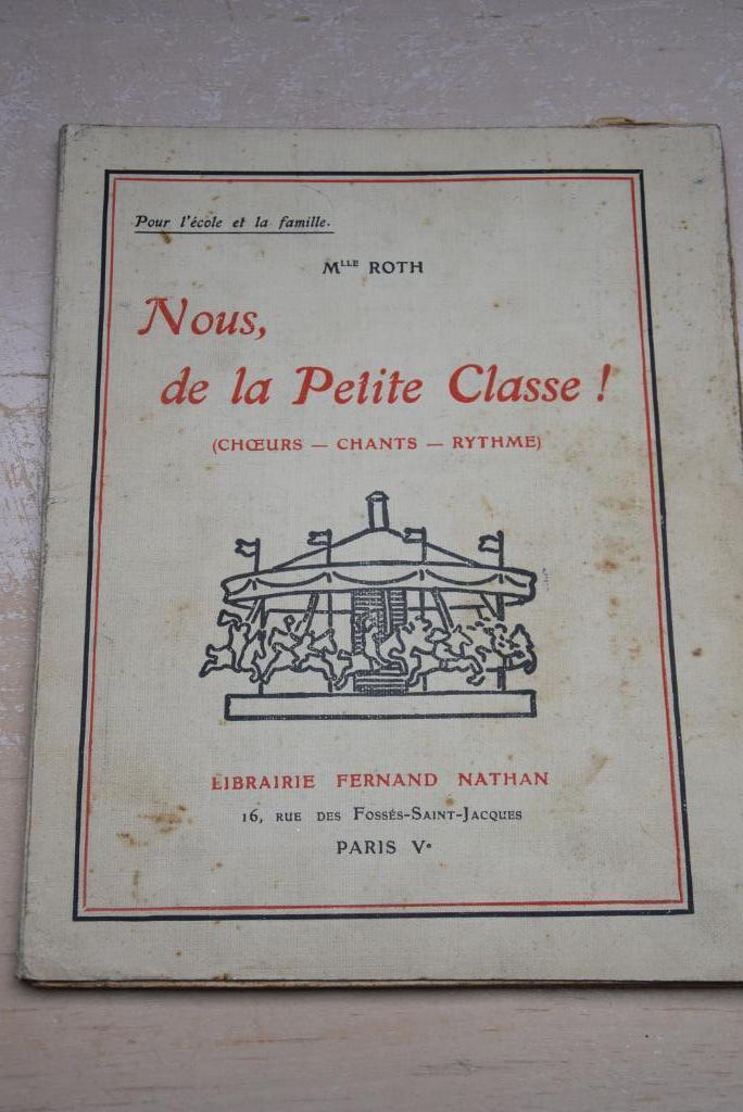 Mlle Roth 1930 Nous de la petite classe !, Antiquités & Art, Antiquités | Livres & Manuscrits, Envoi