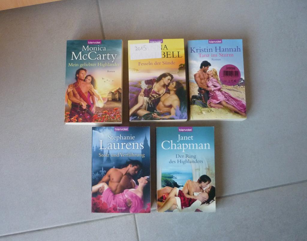 Lot van 5 Duitse boeken romans van uitgeverij Blanvalet, Boeken, Ophalen of Verzenden, België