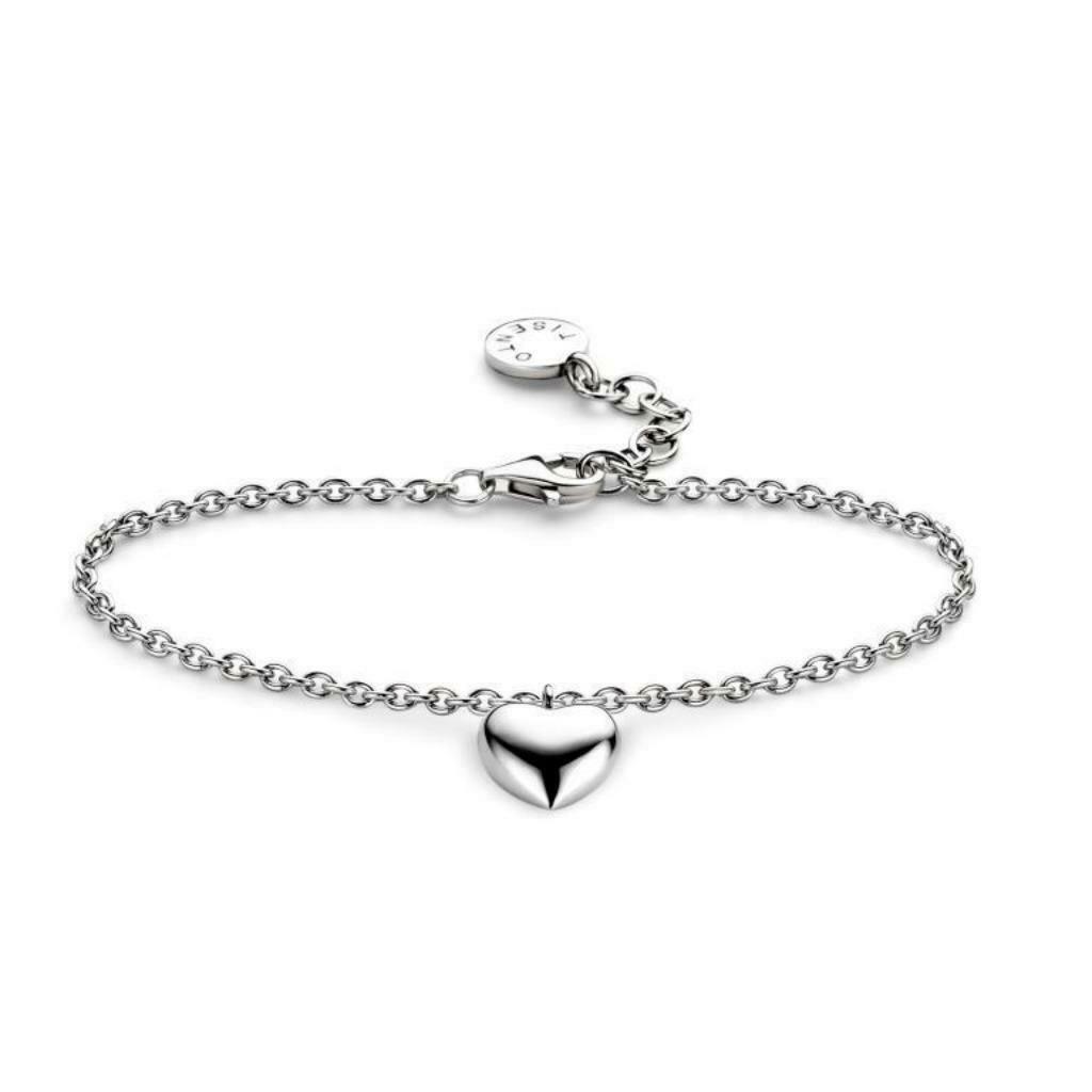 Ensemble de bijoux en argent de Ti Sento (bracelet + collier, Bijoux, Sacs & Beauté, Enlèvement ou Envoi, Neuf, Argent