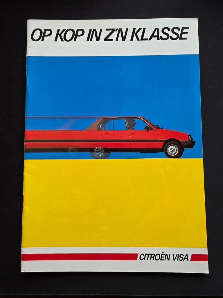 Brochure Citroën Visa 1985, Boeken, Auto's | Folders en Tijdschriften, Ophalen of Verzenden, Citroën