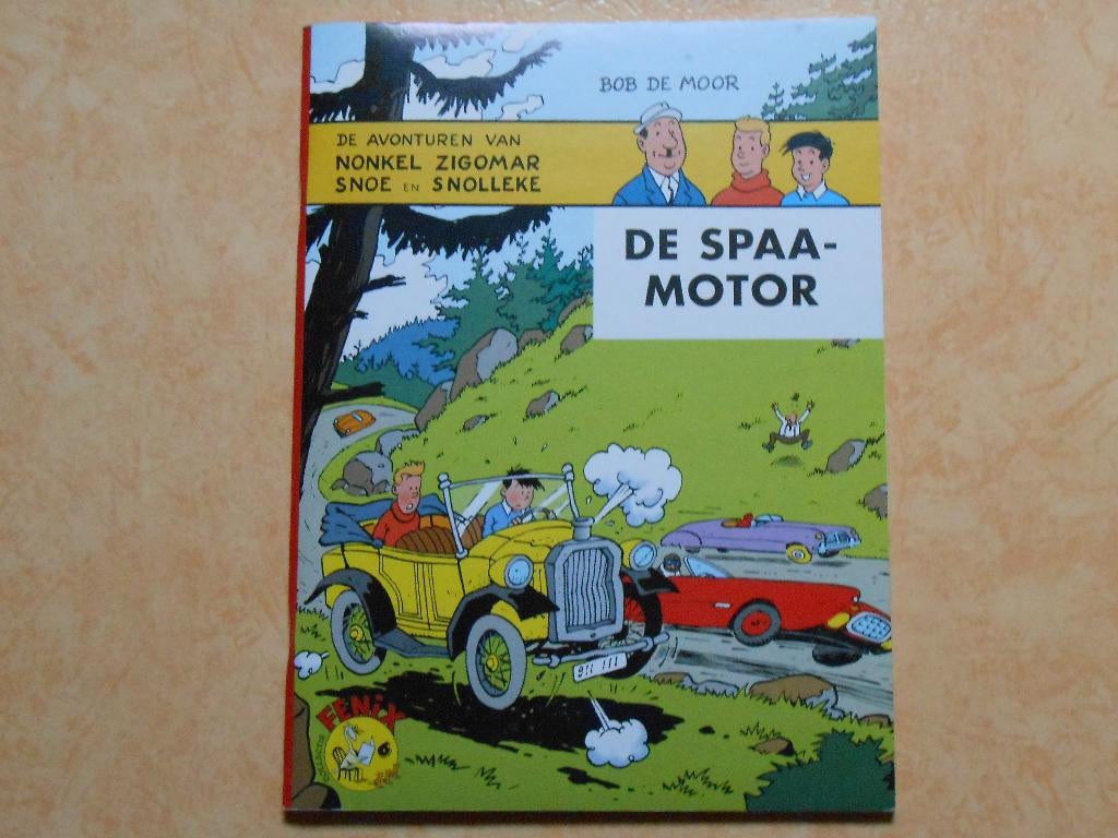 Collectie fenix 6 De Spaa-motor 2002 1 ste druk., Eén stripboek, Bob De Moor, Nieuw, Ophalen of Verzenden