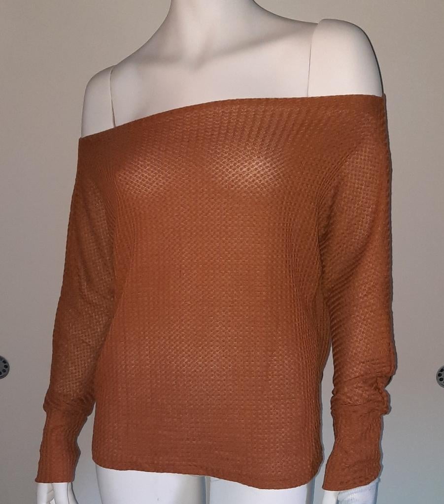 Pull Shein « S », Vêtements | Femmes, Pulls & Gilets, Enlèvement ou Envoi, Taille 36 (S), Comme neuf, Brun