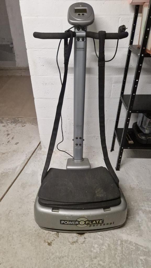 Powerplate  zeer degelijk, Enlèvement, Utilisé, Métal, Plaque vibrante