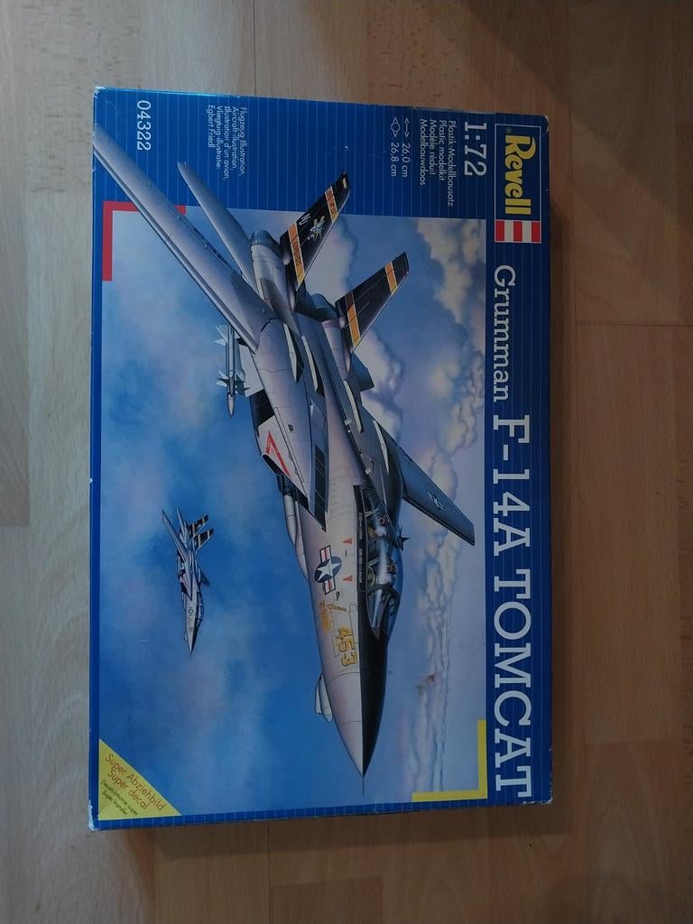 Maquette Revell Grumann F14-A Tomcat, Hobby en Vrije tijd, Modelbouw | Vliegtuigen en Helikopters, Revell, Ophalen