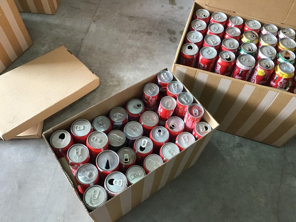 Coca-Cola blikjes verzameling meer dan 450 verschillende, Enlèvement, Utilisé, Emballage
